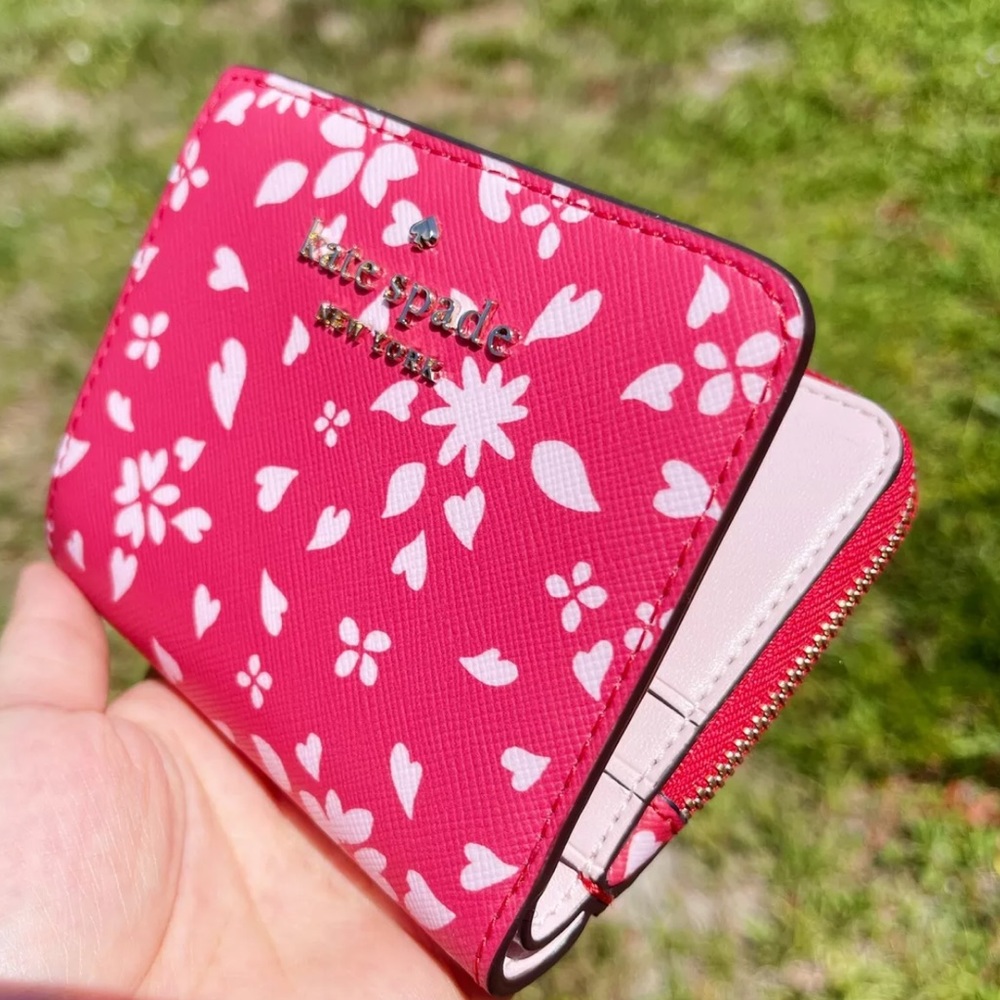 🌸Kate Spade Floral Bifold Wallet - Picture 5 of 6